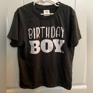 Birthday Boy Graphic T-Shirt - Charcoal Gray